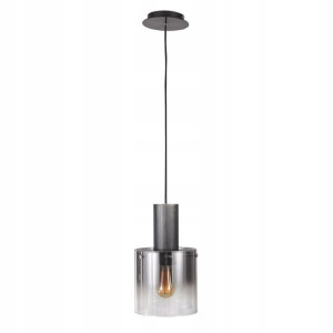 Italux Żyrandol Javier MD17076-1A BK Dymiony