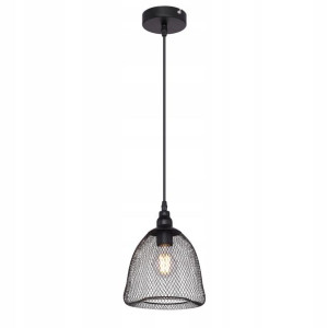 Nowoczesny Żyrandol czarny 15047H1 ANYA GLOBO
