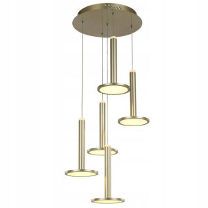 Italux Żyrandol LED Oliver MD17033012-5A GOLD