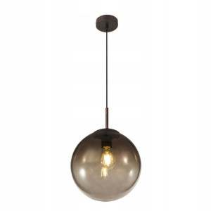 Globo Żyrandol Varus 15866 dymiony klosz 25cm