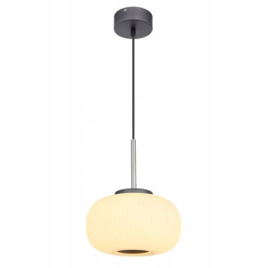 Żyrandol 15437H BOOMER biały opal 12W GLOBO
