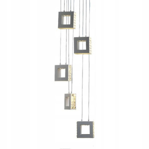 Italux Duża Lampa Żyrandol Lauri MD1100341-5A LED