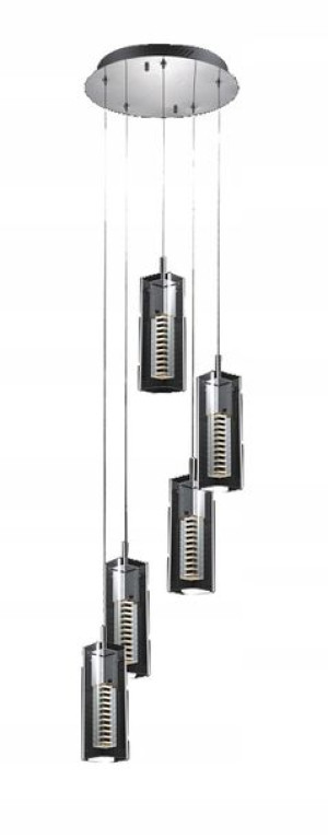 Duża Lampa Żyrandol Verizon MD109003-5B ITALUX PR