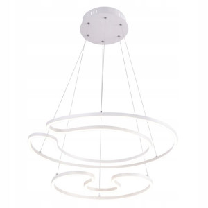 Globo Biały Plafon LED 67097-60W WITTY 3000K