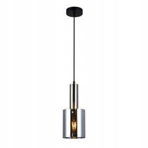 Italux Żyrandol Sardo PND-5581-1-SC+SG dymiony