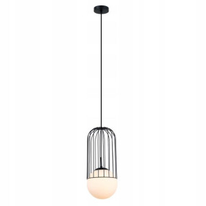 Italux Żyrandol Matty MDM-3940/1 BK loft