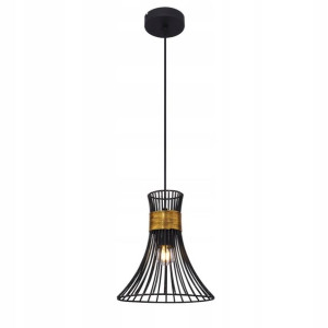 Globo Czarno-złoty Żyrandol Lampa 54814H PURRA