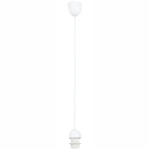 Lampa sufitowa bez klosza biała E27 GLOBO A3