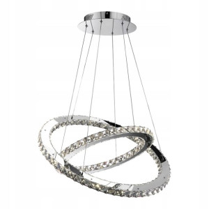 Globo Żyrandol MARILYN chrom kryształ LED 67032-60