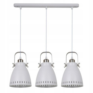 Italux Żyrandol Franklin MD-HN8026S-3-WH+S.NICK