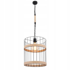 GLOBO Żyrandol konopie lina 15673H1 HALIA Natura