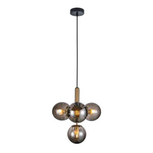 Italux Żyrandol Ravena PND-2324-4B BRO+SG
