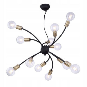 Globo Żyrandol Sarini 54003-12 Industrial Loft