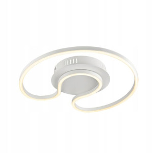 Globo Biały Plafon LED 67097-30W WITTY 3000K
