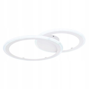 GLOBO Nowoczesny Biały Plafon 67120-40 FENNA Pilot