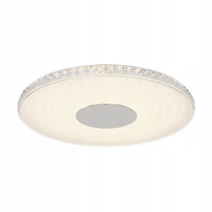 Globo Srebrny Plafon 49336-36R DENNI Kryształki