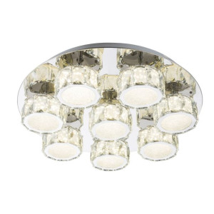 Kryształowy Plafon AMUR 49350D5 64W LED GLOBO