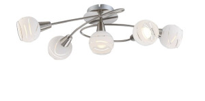 Lampa sufitowa Elliott 54341-5 E14 LED GLOBO