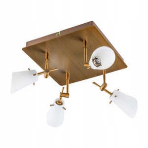 LAMPYESKLEP Plafon Elipsa 4SQ BRONZO ITALUX