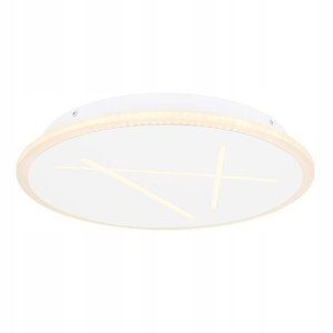 Nowoczesny biały Plafon 48415-40 HENNA LED GLOBO