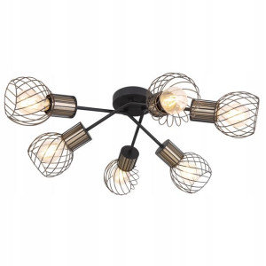 Nowoczesny Plafon 54013-6D ARGUSTO GLOBO