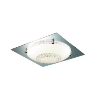 Plafon Ermes C29517f-12t 31,5cm 12w Led Italux Pr