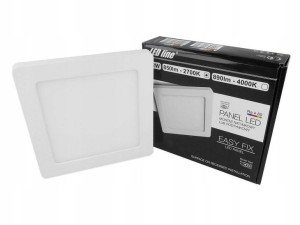 Plafon oprawa panel LED 12W 850lm 2700K 246791