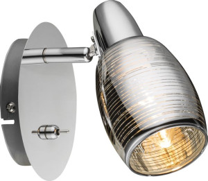 Kinkiet Carson chrom 54986-1 E14 GLOBO