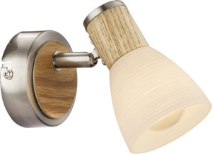 Kinkiet Gylfi drewno E14 54352-1 GLOBO