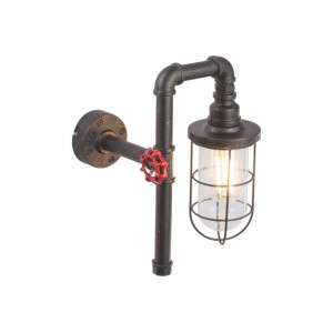 Kinkiet Industrialny Bayuda retro E27 Glob 43000W