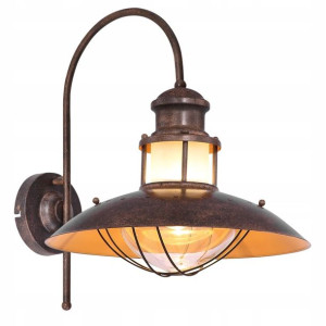 Kinkiet PLAFON RETRO BADALONA 15355W Rdzawy GLOBO