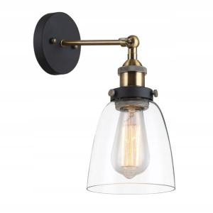 Kinkiet RETRO Francis MBM-2563/1 GD+CL LOFT ITALUX