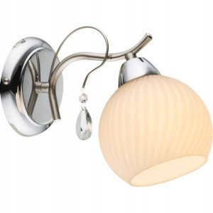 Kinkiet Perdita 54711W CHROM GLOBO Retro Vintage