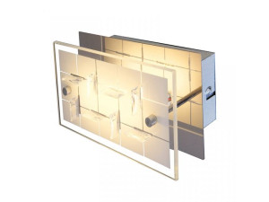 Kinkiet Zeltum W29584-4A LED chrom szkło ITALUX PR