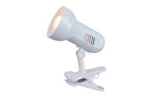Lampka klips Basic E27 40W biała GLOBO 5496