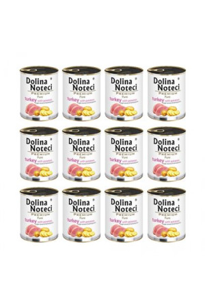 Pakiet Dolina Noteci Premium Pure Indyk z Ziemniakami 12 x 800 g