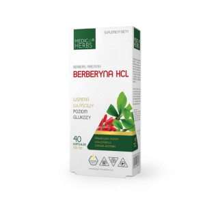 Medica Herbs BERBERYNA HCL Cukrzyca Odchudzanie