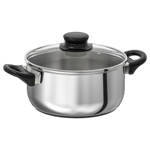 Garnek Z Pokrywą Ikea Annons Stal Nierdz 2.8 L