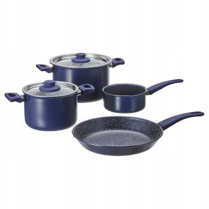 Garnki Patelnia Rondel Komplet Ikea Teflon 4 Szt.