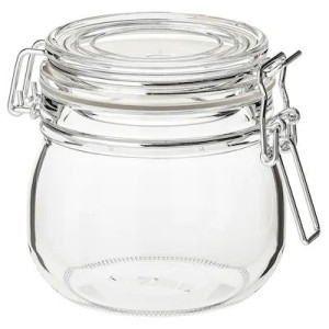 2x Słoik Z Pokrywką Szkło Koren 0.5 L