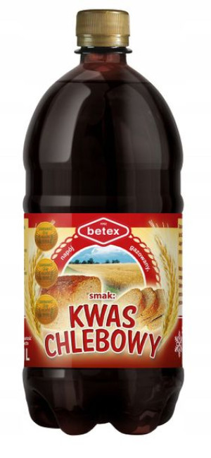 Kwas chlebowy napój gazowany 1L