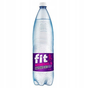 Woda mineralna gazowana fit minerals 1,5L