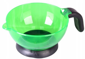 Miseczka Fryzjerska Z Uchwytem Do Farbowania Green