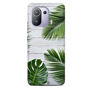 Casegadget Etui Nadruk Zielone Liście Xiaomi Mi 11 Pro