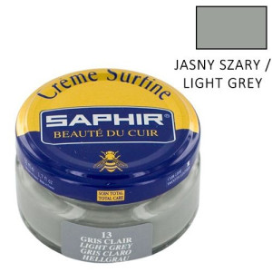 Saphir BDC Creme Pommadier Grey Saphir Krem do skóry nr 13 Jasny szary, 50