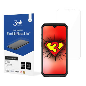 Niepękające szkło hybrydowe na Ulefone Armor 9 - 3mk FlexibleGlass Lite
