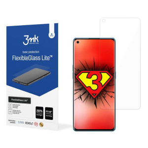Niepękające szkło hybrydowe na Oppo Reno 6 5G - 3mk FlexibleGlass Lite