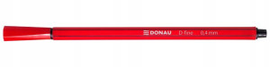 Cienkopis Donau D-fine 0,4 Mm Czerwony