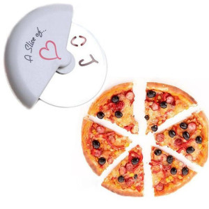 Nóż Do PIZZY Z Napisem LOVE Dla ZAKOCHANYCH