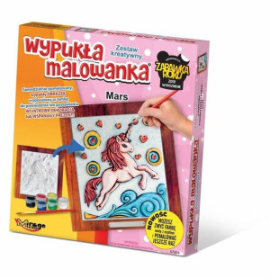 Wypukła Malowanka Jednorożec Mars